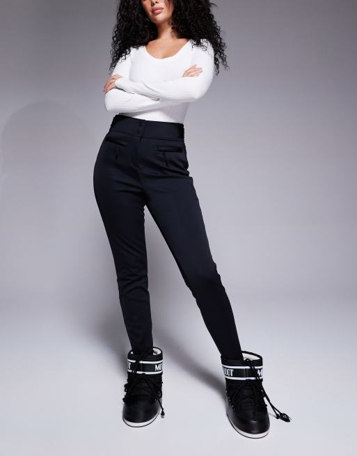 Black skinny ski trousers hot sale