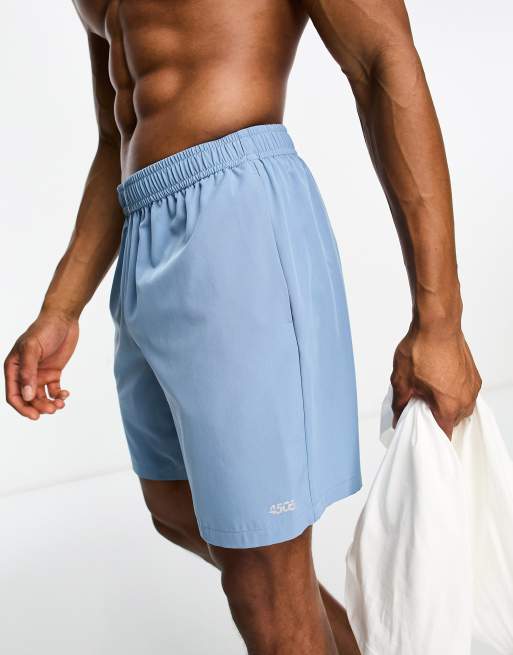 ASOS 4505 Icon 18cm training shorts with quick dry in blue 