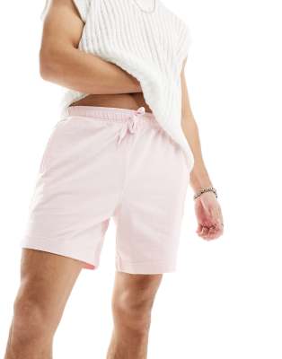  ASOS 4505 Icon 18cm training sweat shorts with quick dry in washed pink