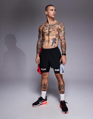 Asos Design 4505 Icon 3 Inch Quick Dry Running Shorts With Back Zip Phone Pocket In Black