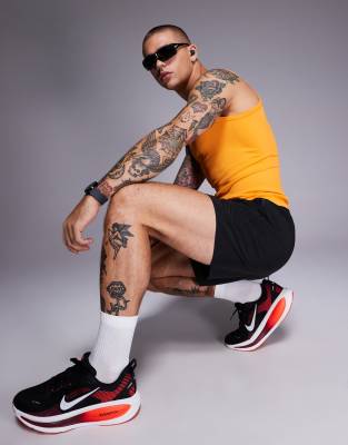 Asos Design 4505 Icon 5 Inch Quick Dry Training Shorts With Zip Pockets In Black