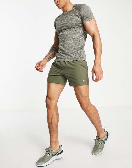 ASOS 4505 icon 5 inch training shorts with quick dry in green