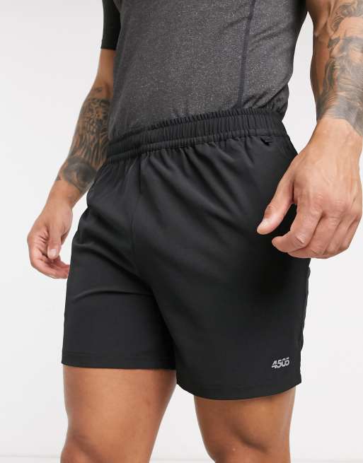 ASOS 4505 Icon 5 inch training shorts with quick dry in black