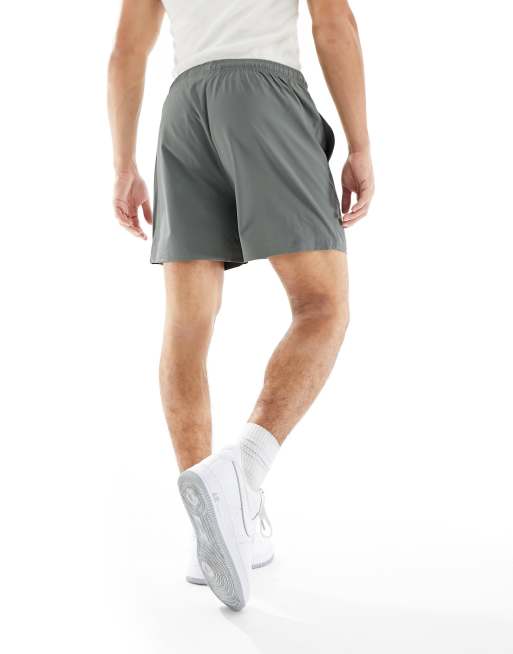 ASOS 4505 Icon 7 inch training short with quick dry in dark grey