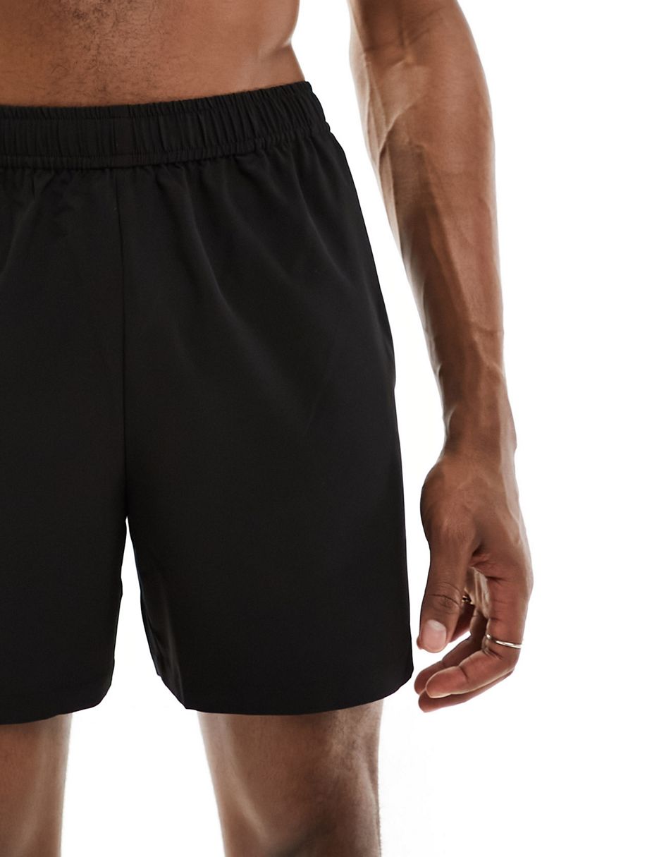 ASOS 4505 icon 5 inch training shorts with quick dry in black