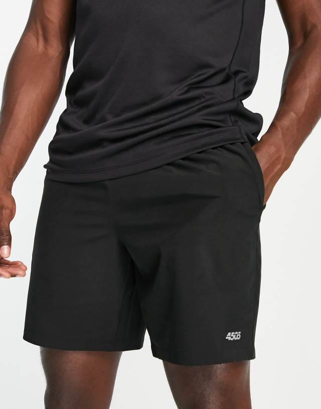 ASOS 4505 - icon 7 inch training shorts with quick dry in black