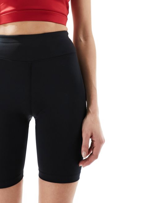 Asos 4505 Icon Legging Booty Short In Cotton Touch Black Size 6 - Dutch Goat