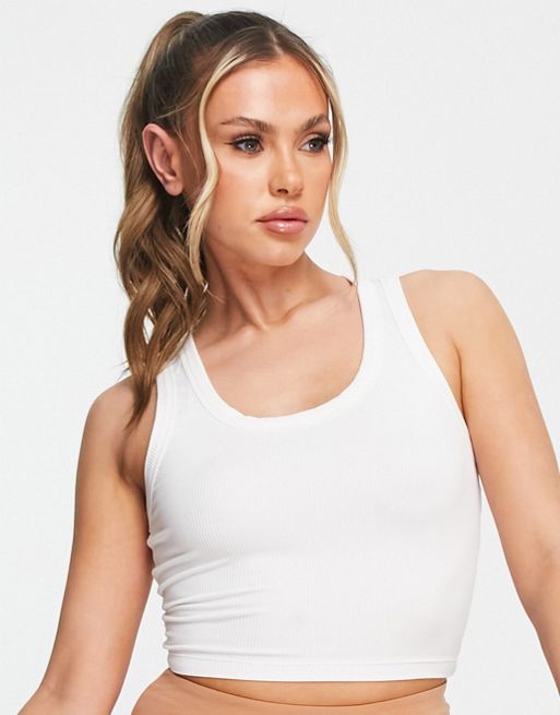 ASOS 4505 icon active tank top in rib , 3 of 4