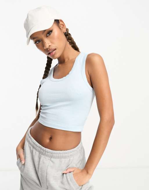 ASOS 4505 sports bra crop top in rib