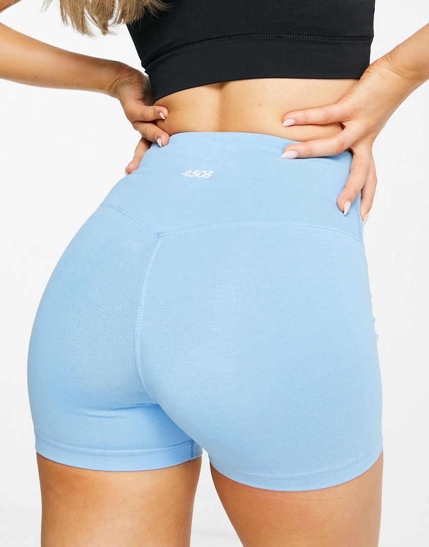 ASOS 4505 icon booty short in cotton touch-Blues
