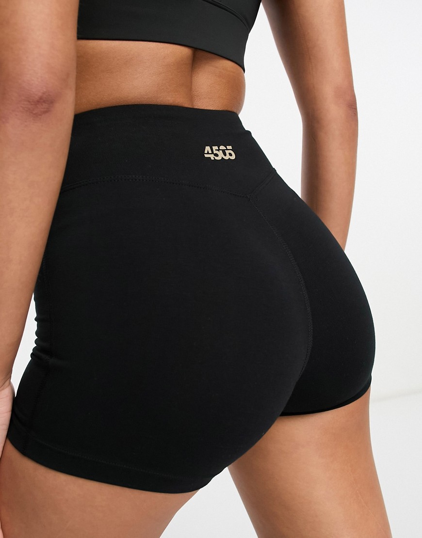 asos 4505 -  – Icon Booty – Shorts mit Baumwolle-Schwarz