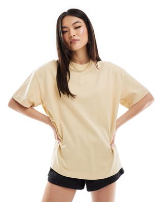 4505 Icon boxy heavyweight oversized T-shirt with quick dry in putty-Neutral