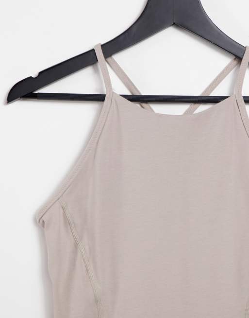 ASOS 4505 icon - Cami-yogatop die als katoen aanvoelt, 3 van 4