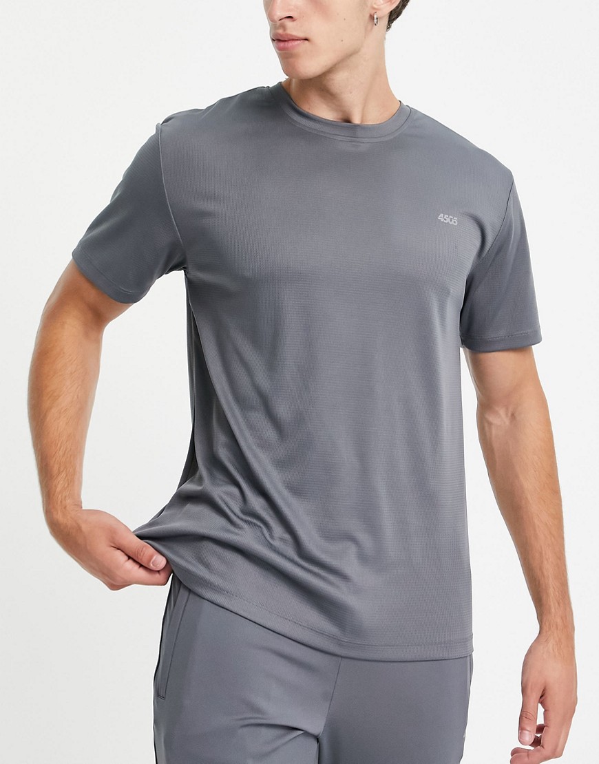 ASOS 4505 icon easy fit training t-shirt with quick dry-Grey