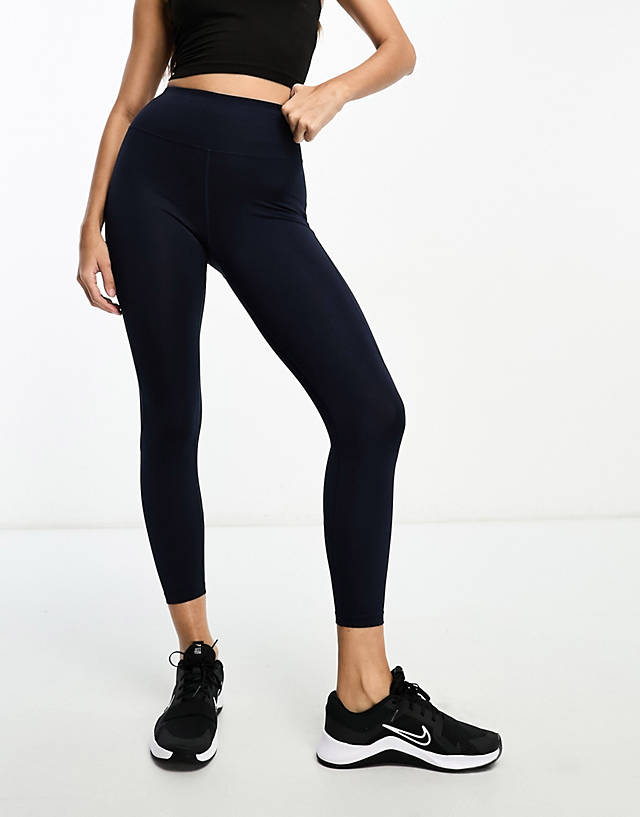 ASOS 4505 - icon legging with bum sculpt seam detail and pocket in navy