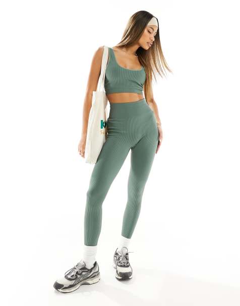 Completo sportivo da donna top + leggings