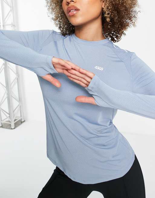 ASOS 4505 active roll neck long sleeve top with thumb hole in