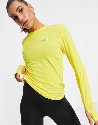 reflective long sleeve running top