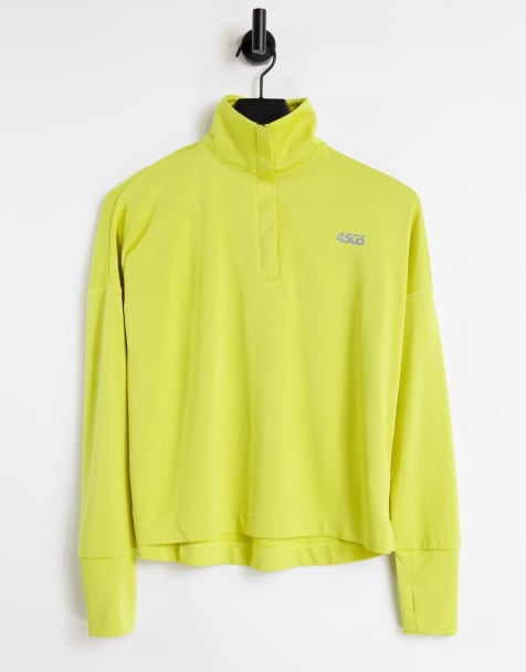 ASOS 4505 Icon long sleeve top with 1/4 zip  - view 1