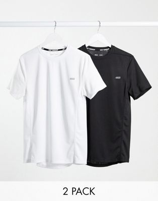T-shirts et débardeurs 4505 - Icon - Lot de 2 t-shirts de sport en tissu à séchage rapide - ÉCONOMIE