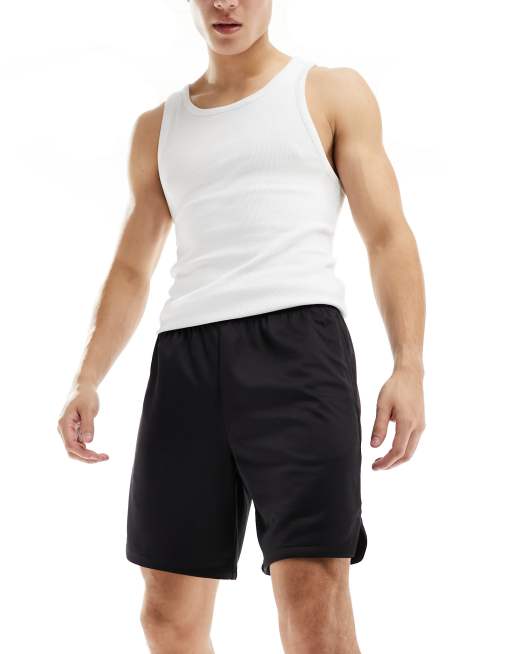  ASOS 4505 Icon mesh training short in poly with quick dry in black