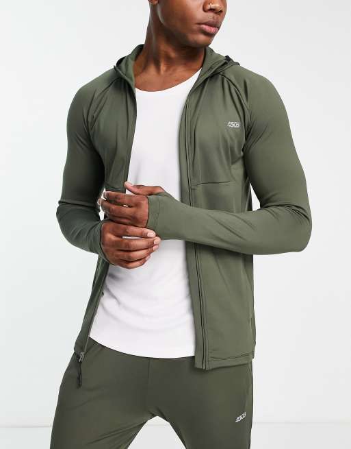 Asos muscle fit on sale hoodie