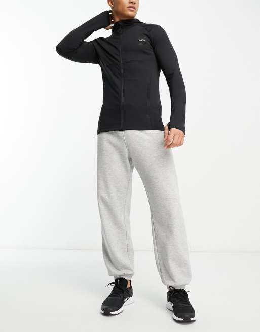 Under Armour co-ord Fleece Storm full zip hoodie in black