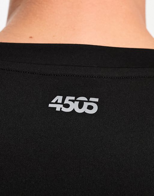 ASOS 4505 icon workout t-shirt with quick dry in black