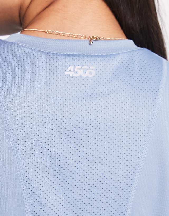 ASOS 4505 icon performance T-shirt in blue