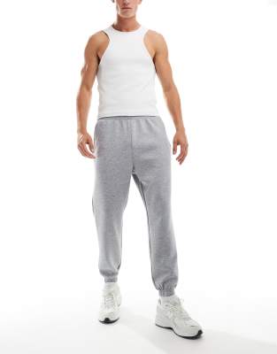 4505 Icon quick dry tapered fit performance joggers in heather gray