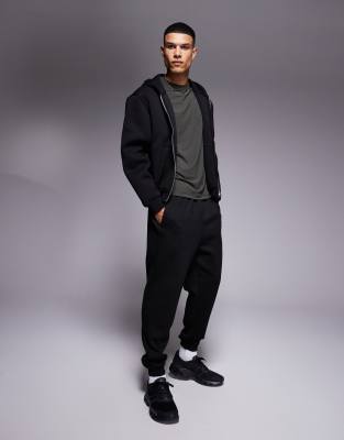 Asos Design 4505 Icon Quick Dry Tapered Fit Performance Sweatpants In Black