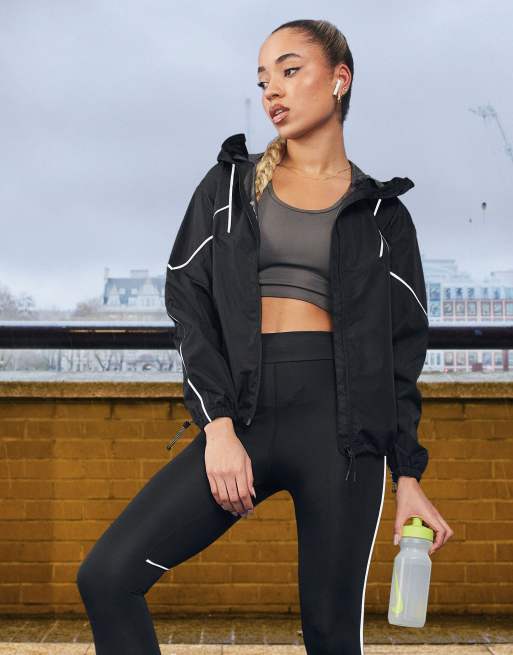 ASOS 4505 Tall outdoor run legging with relective piping