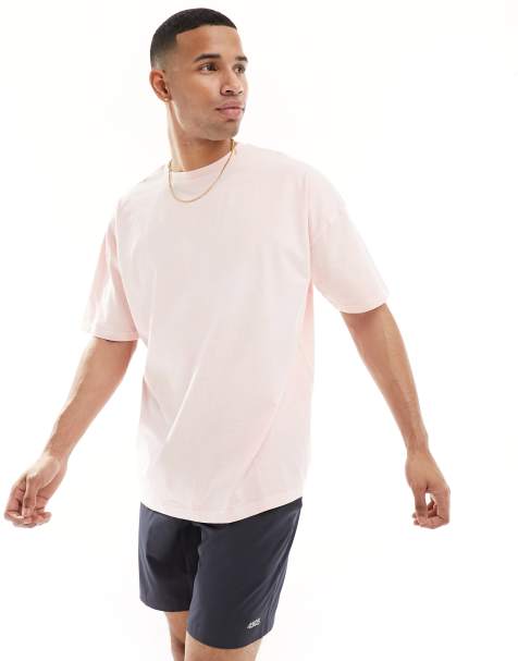 ASOS 4505 – Icon – Rosa, tvättad, snabbtorkande tränings-t-shirt i oversize - view 1