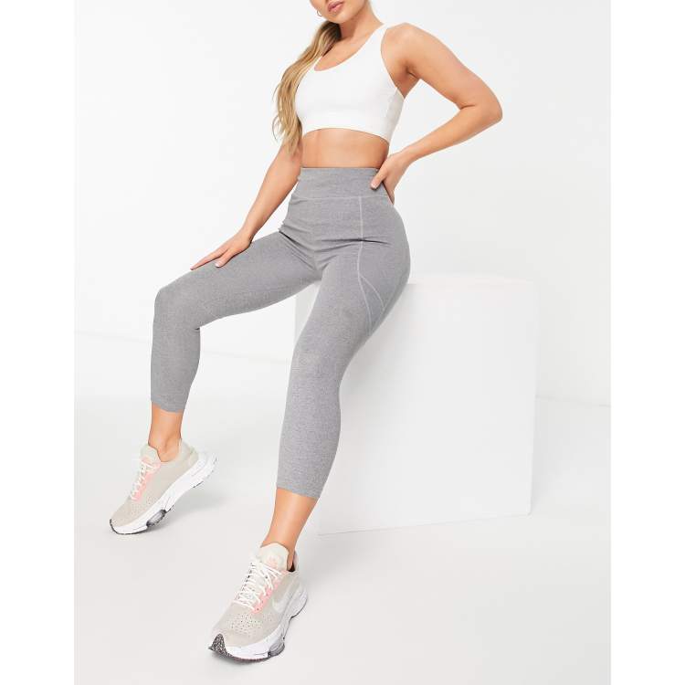 ASOS 4505 Icon run tie waist capri legging with pocket