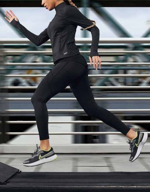 NIKE. Running Leggings with Drawstring and Pocket