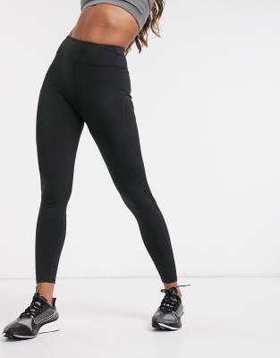 sports leggings with tie waist