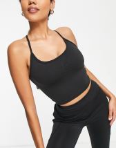 ASOS 4505 Icon yoga cami crop top with inner bra | ASOS