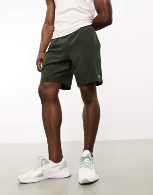 ASOS 4505 Icon 7 inch training shorts with quick dry in khaki  - ASOS Price Checker