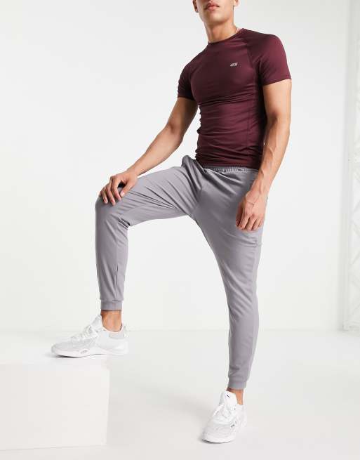 ASOS 4505 Icon skinny training joggers with quick dry in grey