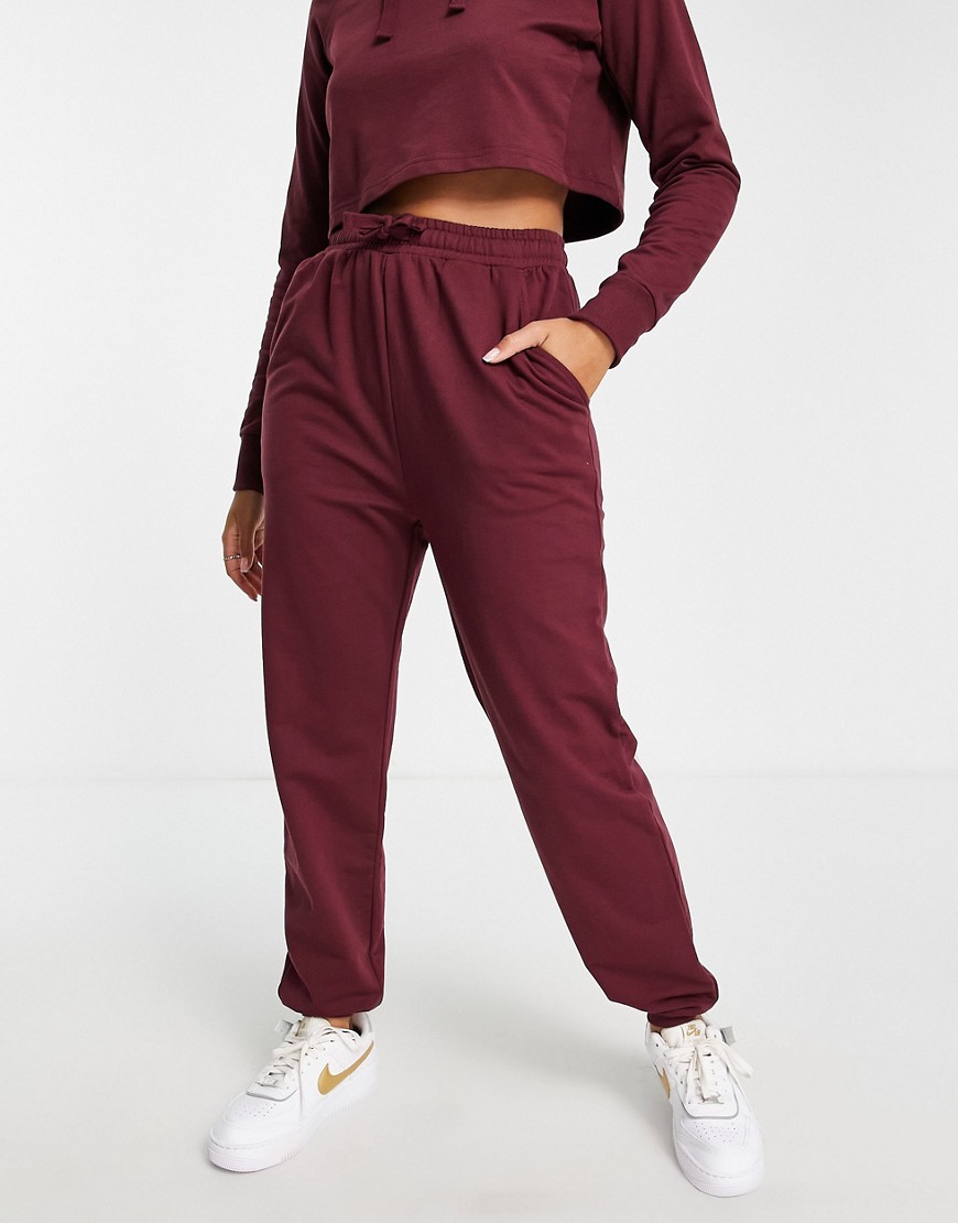 ASOS 4505 icon slim training sweatpants in loop back - part of a set-Red