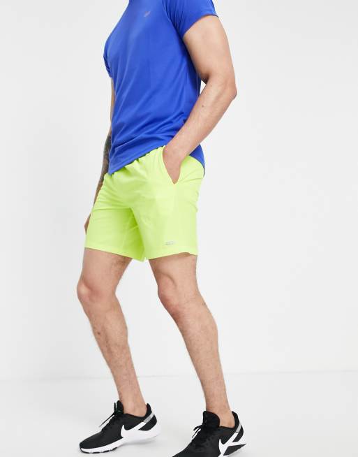ASOS - 4505 - Icon - Sneldrogende trainingsshorts in geel