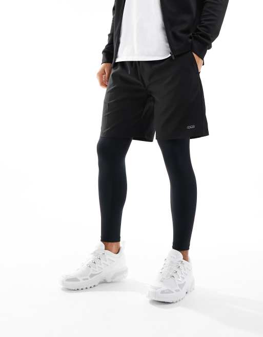 ASOS 4505 – Icon – Svarta träningstights i snabbtorkande material  