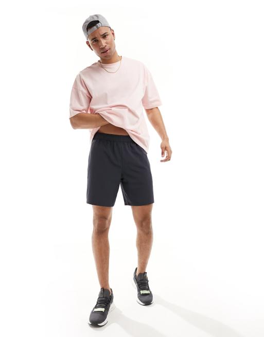 ASOS 4505 Icon - T-shirt da allenamento oversize rosa slavato in tessuto quick dry con logo, 4 di 4
