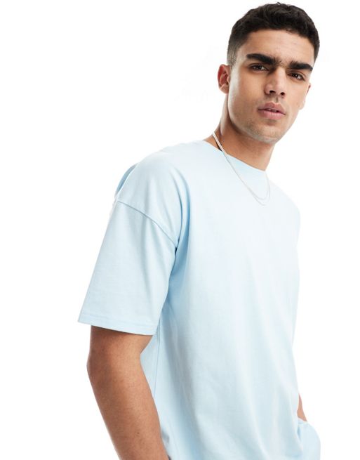 FhyzicsShops 4505 - Icon - T-shirt de sport oversize en tissu à séchage rapide - Bleu clair