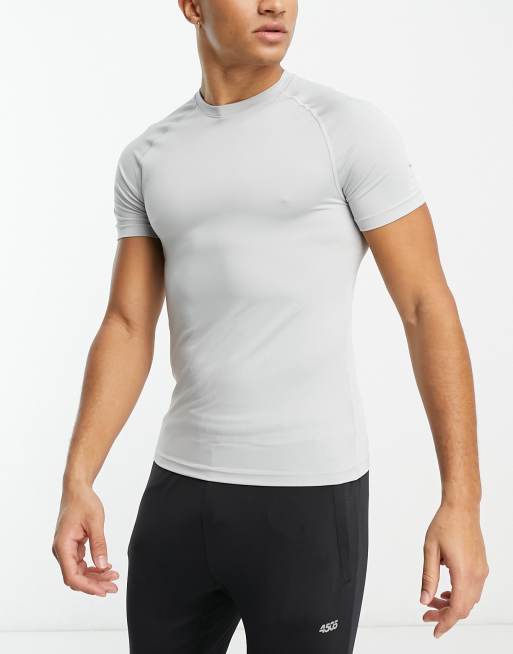 ASOS 4505 – Icon – T-shirt treningowy o kroju podkreślającym sylwetkę z szybkoschnącego materiału 