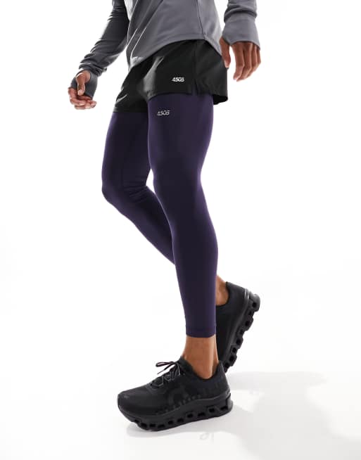 ASOS 4505 - Icon Training - Basislaag thermolegging in donkerblauw  