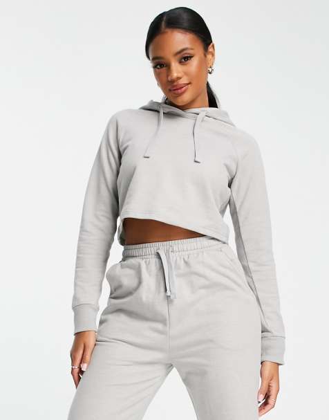 New Balance Nb small logo crew sweat in grey