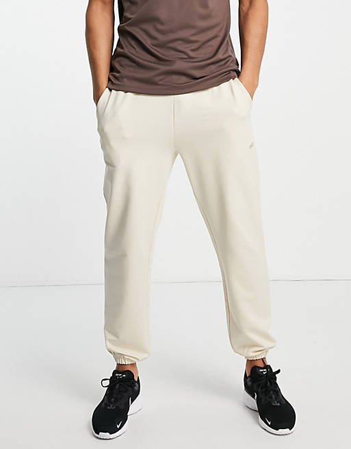 ASOS 4505 icon training jogger with tapered fit in stone