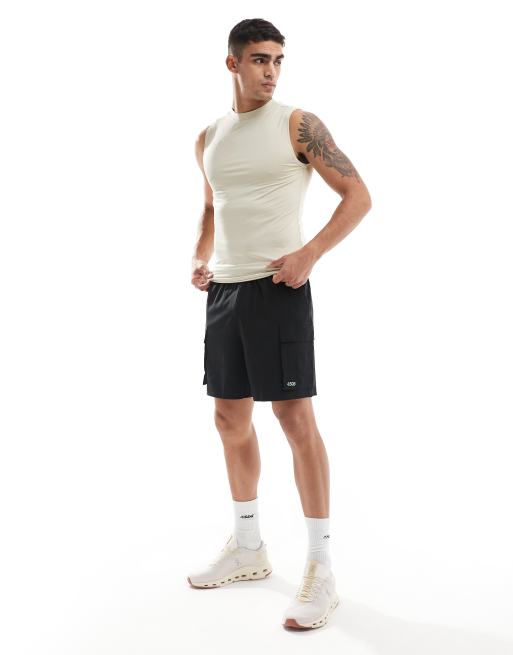 ASOS 4505 Icon training shorts with cargo pockets and quick dry in