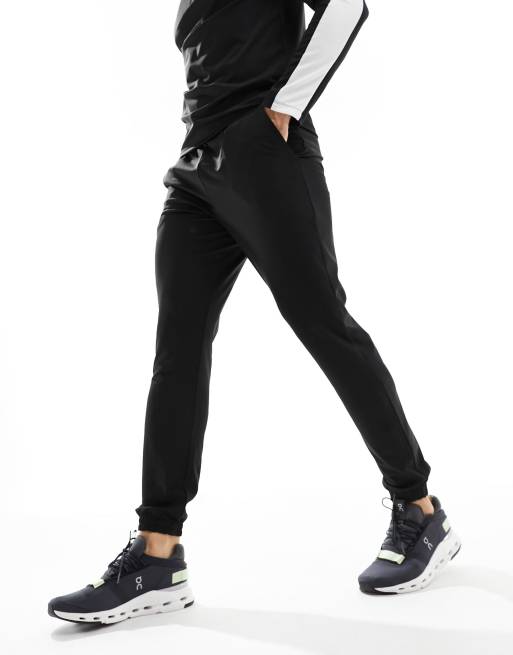 ASOS 4505 Icon training slim sweatpants with quick dry in black